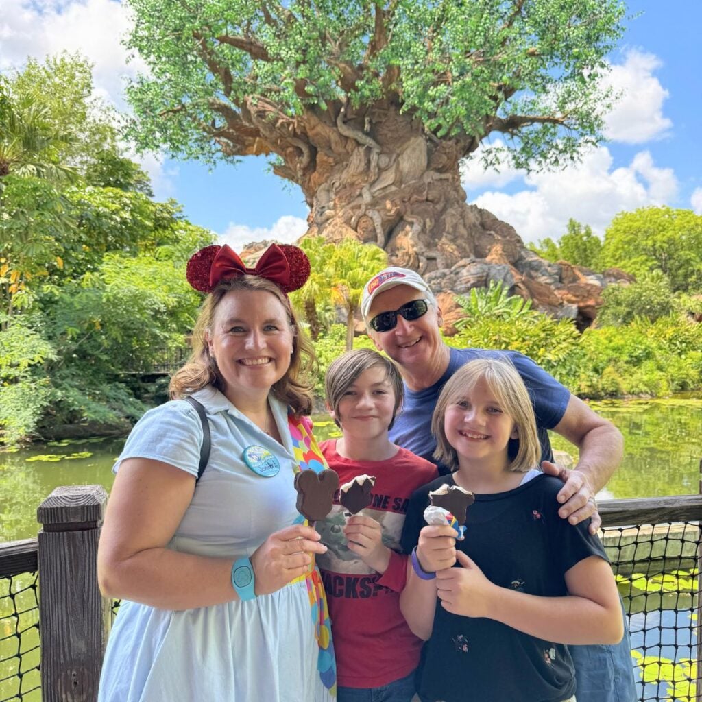 The Davis Family at Disney's Animal Kingdom